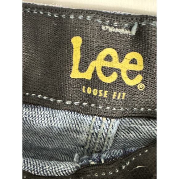 Lee Mens Loose Fit Blue Jeans Size 52x30 Denim - Picture 6 of 9